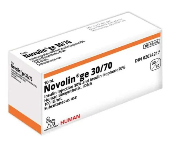 Novolin GE 30/70 Vials (100 Units/mL)